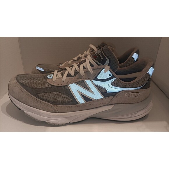 NEW BALANCE 990v6 990 M990GL6 MIUSA CASTLEROCK GREY WHITE BLACK SILVER  SIZE 13. main image 12